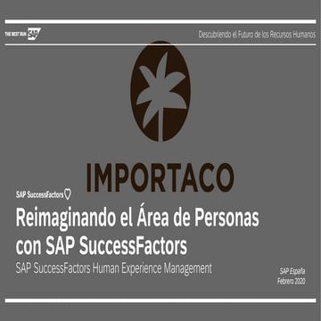 SAP SuccessFactors for Importaco