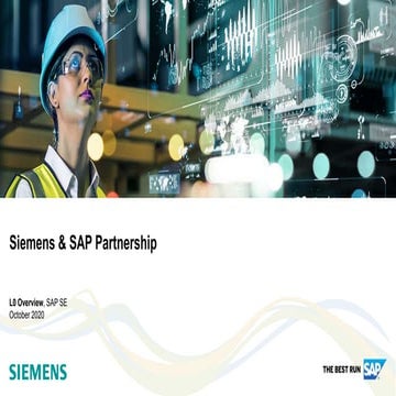 SAP Teamcenter by Siemens Partnership