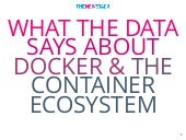 2015 SAP TechEd Conference Presentation in Las Vegas: The Docker and Container Ecosystem 
