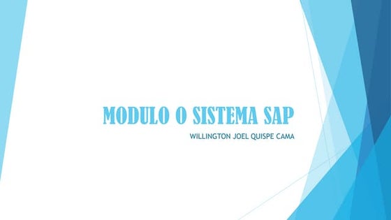 curso SAP