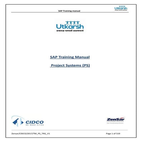 SAP Training Manual Project Systems .pdf