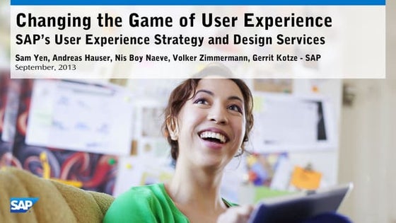 Changing the Game of SAP User Experience