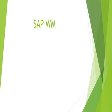 Sap wm