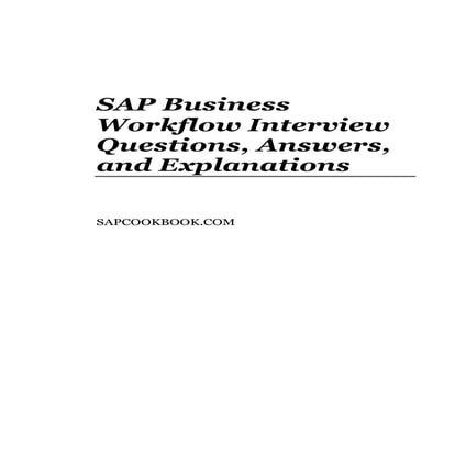 Sap workflow cookbook_interview_questions_n_answers