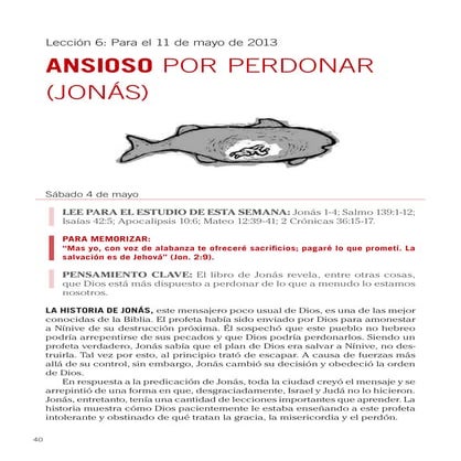 Leccion 06 - Ansioso por perdonar (Jonas)