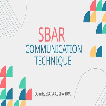 SARA hospital had over to give care to other staff handover