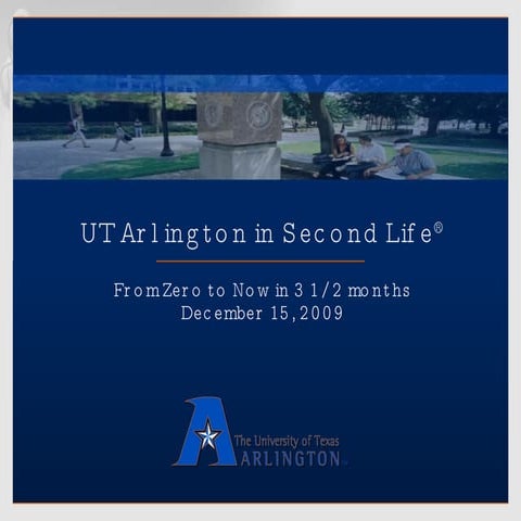 UT Arlington in Second Life