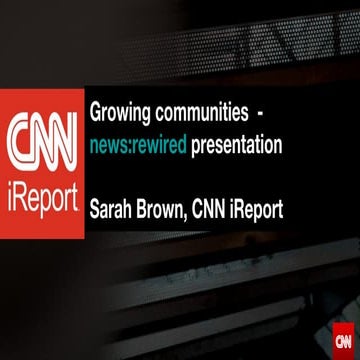 Sarah Brown, CNN iReport