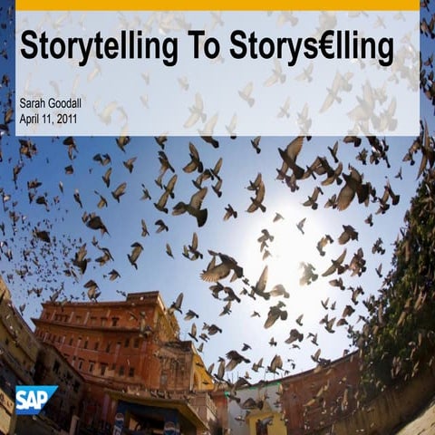 StorySelling – How to sell with story by Chris Smith | PPTX