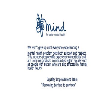 Sarah-Jane Nii-Adjei - ‘Mind Resource to support the wellbeing of people on t...