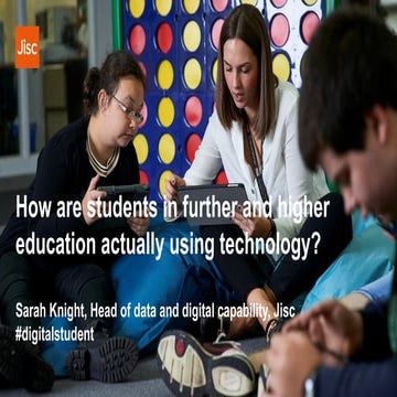 How are students actually using technology? EMEA Online Symposium 2020
