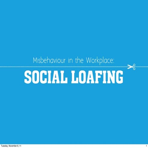 Social Loafing