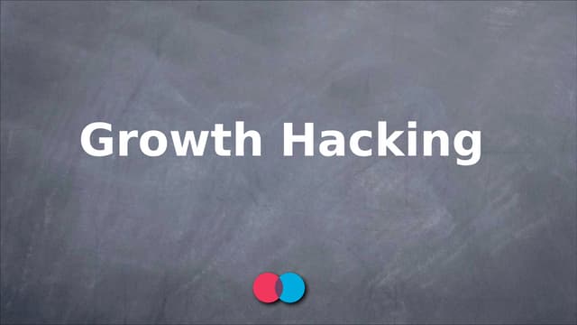 Sarah sobieski  - Growth Hacking