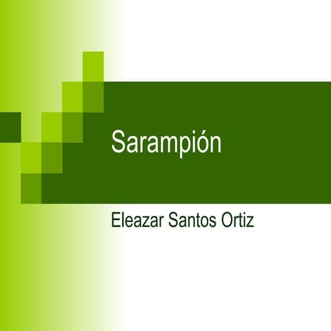 Sarampión