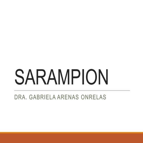 Sarampion