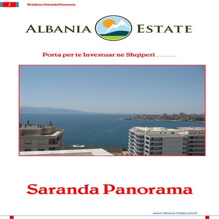Apartamente per shitje ne Sarande - Saranda Panorama 