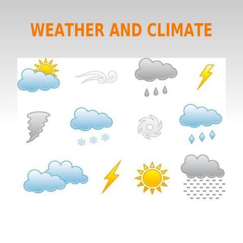 Weather and Climate