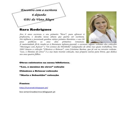 Sara rodrigues