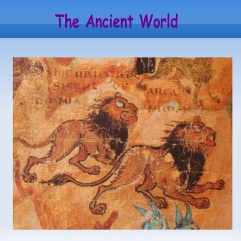 The Ancient World