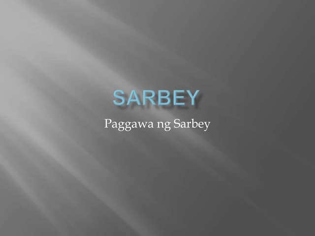 Sarbey