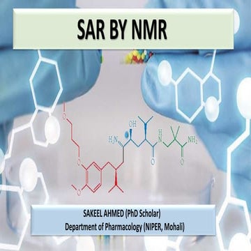 SAR BY NMR (Structure Activity Relationship by Using NMR)