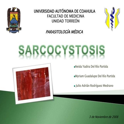 Sarcocystosis