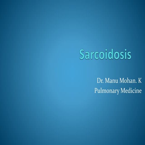 Sarcoidosis