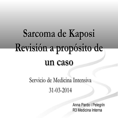 Sarcoma de kaposi