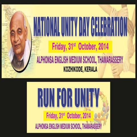 Rashtriya Ekta Diwas October 31 2014