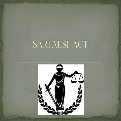Sarfaesi Act