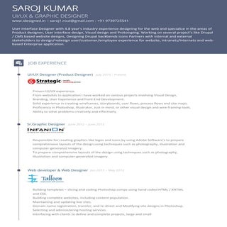 Sarojkumar cv