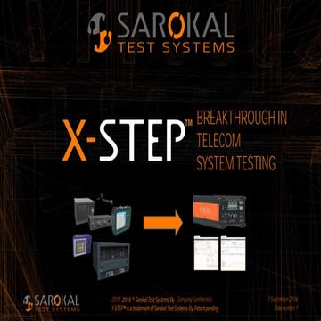 Sarokal fronthaul cpri testing | PDF