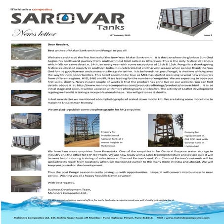 Sarovar newsletter2