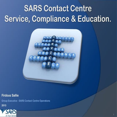 SARS Contact Centres