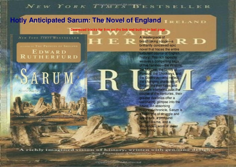 Kindle Exclusives Sarum The Novel Of England