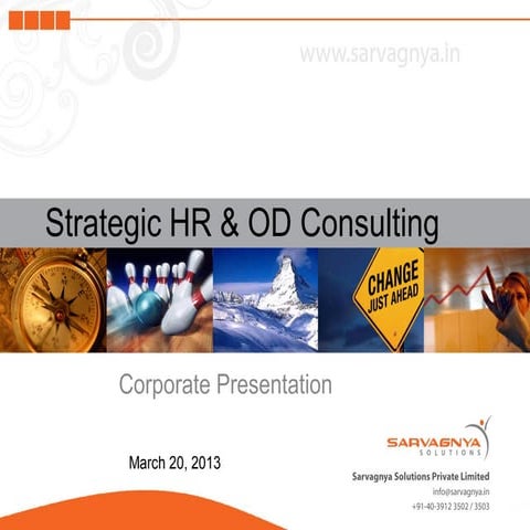 Sarvagnya Corporate Presentation