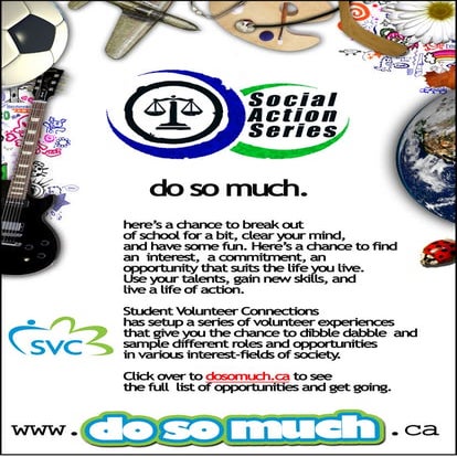 Poster for Social Action Series