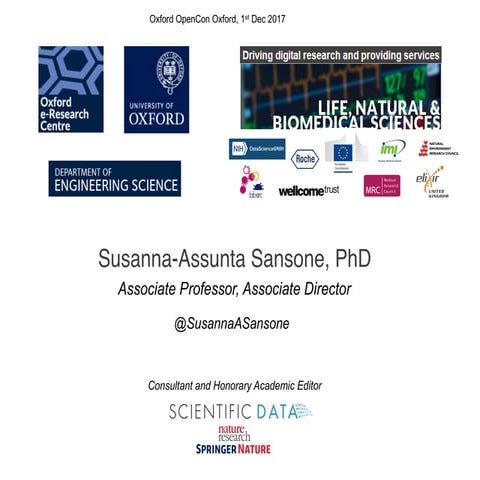 FAIR in 15min - OpenConfOxford Dec 2017