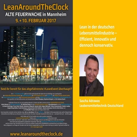 Lean in der deutsche Lebensmittelindustrie: effizient, innovativ und dennoch ...