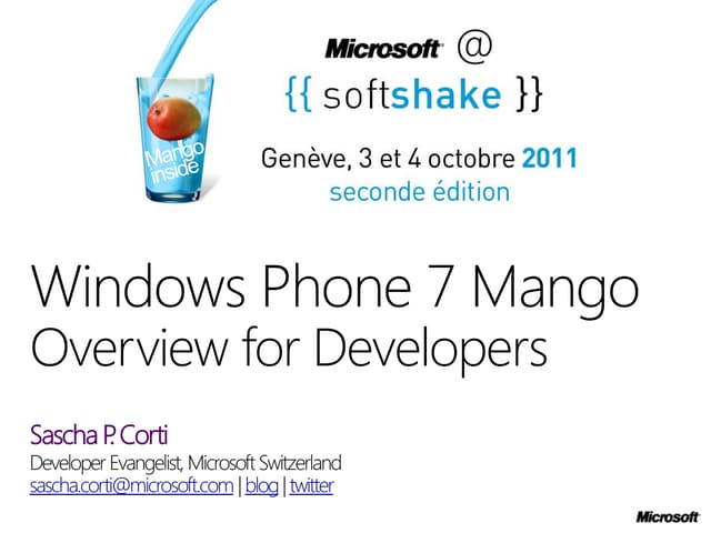 Windows Phone 7.5 Mango - What's New