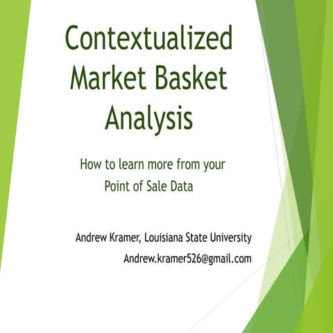 Market Basket Analysis in SAS