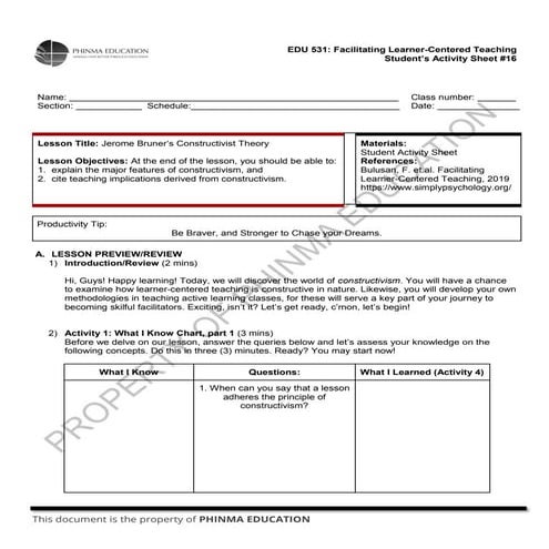 SAS MODULES FOR EDUCATION STUDENT AND BSED STUDENTS