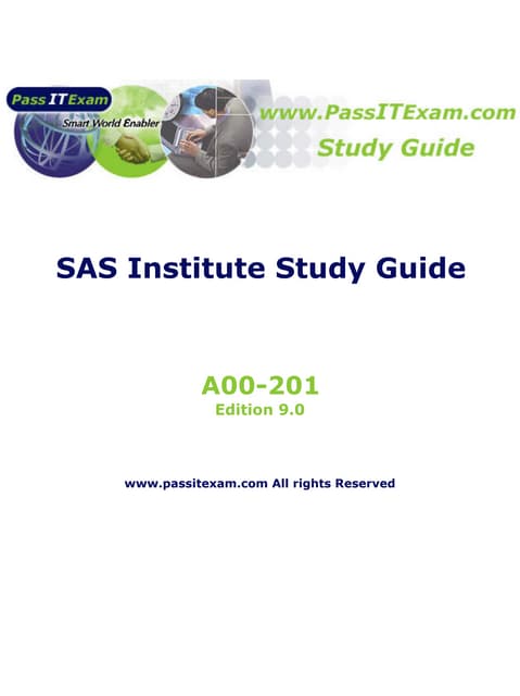 Base SAS Exam Questions