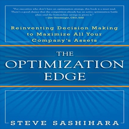 The Optimization Edge by Steve Sashihara | PDF