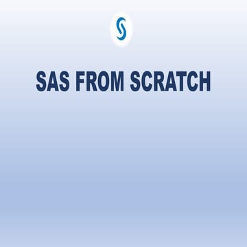 Sas introduction