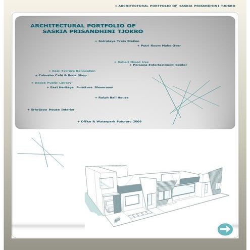 Saskia Prisandhini Architectural Portfolio