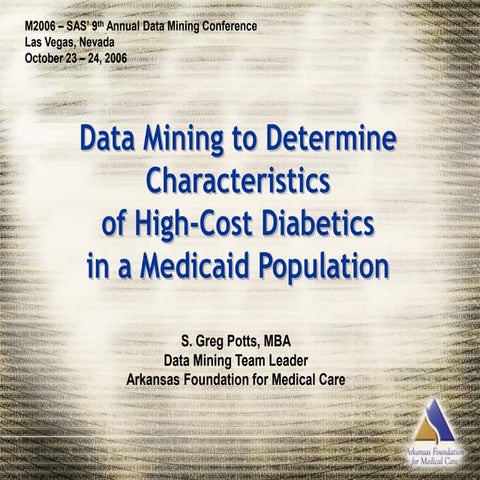 SAS M2006 Presentation