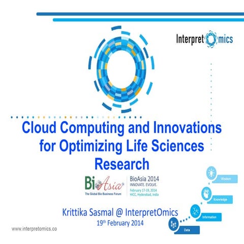 Cloud Computing and Innovations for Optimizing Life Sciences Research