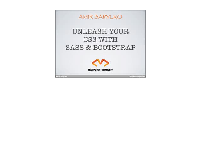 Sass & bootstrap