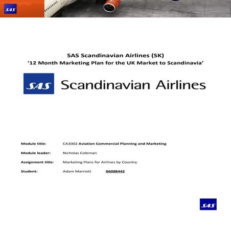 Sas Scandinavian Airlines